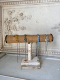 Burlap cuff holder,Jewelry Stand