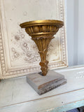 Vintage wood corbel stand , jewelry display