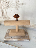 Burlap cuff holder,Jewelry Stand