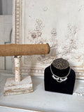 Burlap cuff holder,Jewelry Stand