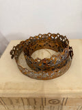 Gallery wire, Tin Crown Banding  sold by the foot