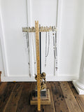 Vintage cherub jewelry display,necklace stand,Jewelry holder,