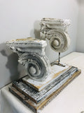 Plaster corbel jewelry stand, architectural jewelry display, plaster corbel statue, jewelry stand