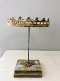 Crown Jewelry display, earring stand, cuff jewelry stand,