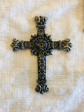 Metal cast cross 2 pieces