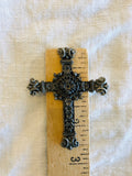 Metal cast cross 2 pieces