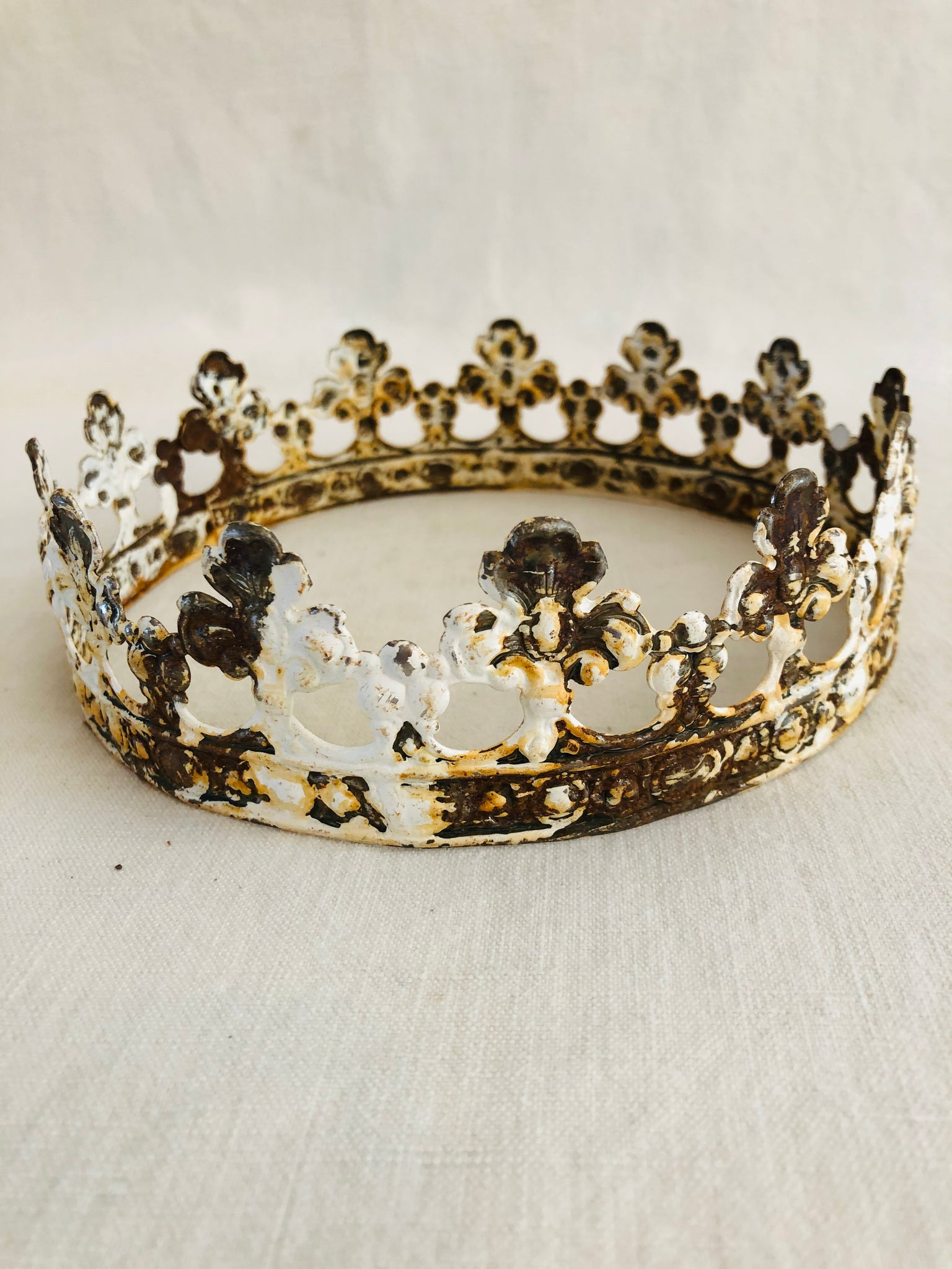 Metal crown, 6 head crown,metal crown,queen crown, – Faded Fragments