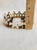 Metal crown, 6" head crown,metal crown,queen crown,