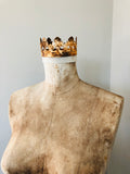 Metal crown,head crown,metal crown,queen crown, 3.75"