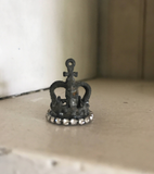 Small crown with rhinestone trim