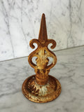 Fence finial cast iron for displays