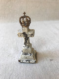 Cast iron Cross with crown