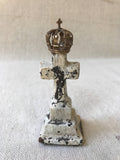 Cast iron Cross with crown