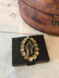 Small metal pill box virgin mary pendent,virgin mary charm piece finding-patina black,keep sake box,metal flowers,jewelry flowers