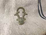 Lamp finials  aged bronze color with scroll design,pieces,lamp tops,lamp parts,flowered lamp parts,chandelier parts,lighting parts,#104