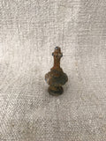 Lamp finials  aged bronze color with scroll design,pieces,lamp tops,lamp parts,flowered lamp parts,chandelier parts,lighting parts,#108