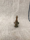 Lamp finials  aged bronze color with scroll design,pieces,lamp tops,lamp parts,flowered lamp parts,chandelier parts,lighting parts,#108