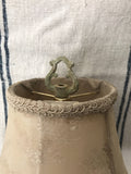 Lamp finials  aged bronze color with scroll design,pieces,lamp tops,lamp parts,flowered lamp parts,chandelier parts,lighting parts,#109