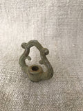 Lamp finials  aged bronze color with scroll design,pieces,lamp tops,lamp parts,flowered lamp parts,chandelier parts,lighting parts,#109