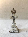 Cast iron Cross with crown