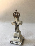 Cast iron Cross with crown