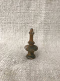 Lamp finials  aged bronze color with scroll design,pieces,lamp tops,lamp parts,flowered lamp parts,chandelier parts,lighting parts,#108