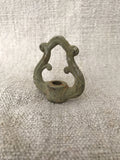Lamp finials  aged bronze color with scroll design,pieces,lamp tops,lamp parts,flowered lamp parts,chandelier parts,lighting parts,#109