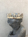 Metal crown,head crown,metal crown,queen crown, 3.75"