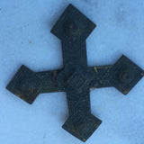 Celtic cross,blackened cross,cross jewelry finding,cross parts,jewelry parts