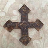 Celtic cross,blackened cross,cross jewelry finding,cross parts,jewelry parts