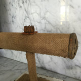 Burlap cuff holder,Jewelry Stand