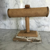 Burlap cuff holder,Jewelry Stand