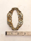 Flower wreath finding with aged paint,flower frame