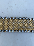 Rhinestone chain, 6mm rhinestone chain by the foot, crystal chain, stones on a chain,