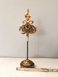 Vintage hardware finial display