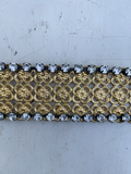 Rhinestone chain, 6mm rhinestone chain by the foot, crystal chain, stones on a chain