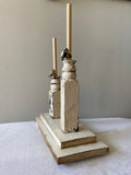 Ivory Ring stand, Ivory wood ring holder
