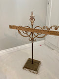 Cast iron Jewelry Stand,necklace display,salvaged fence part