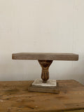 Vintage claw foot stand-bar wood stand -bathtub feet 6