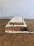 Wood base made from old barn wood