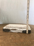 Wood base made from old barn wood