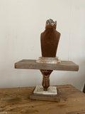 Vintage claw foot stand-bar wood stand -bathtub feet 6