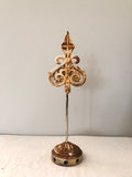 Vintage hardware finial display
