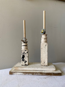 Ivory Ring stand, Ivory wood ring holder