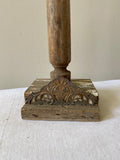 Ring holder, Old spindle wood ring holders