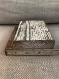 Wood base from old barn wood